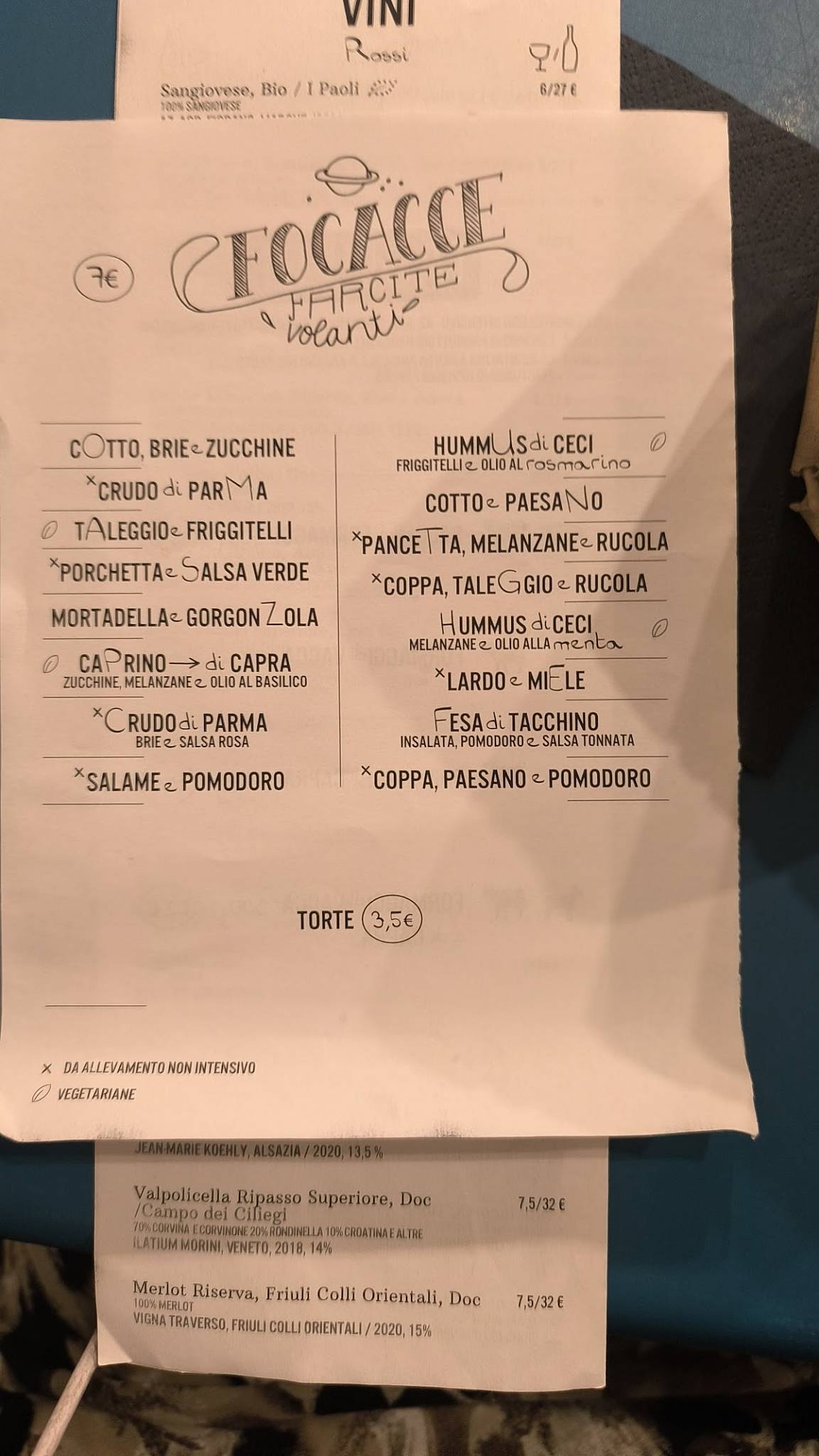 Menu di LibrOsteria 