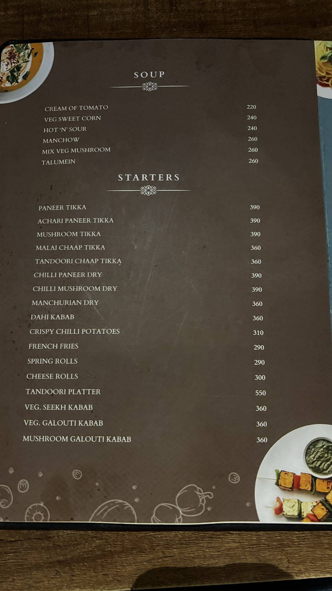 Punjabi Rasoi menu