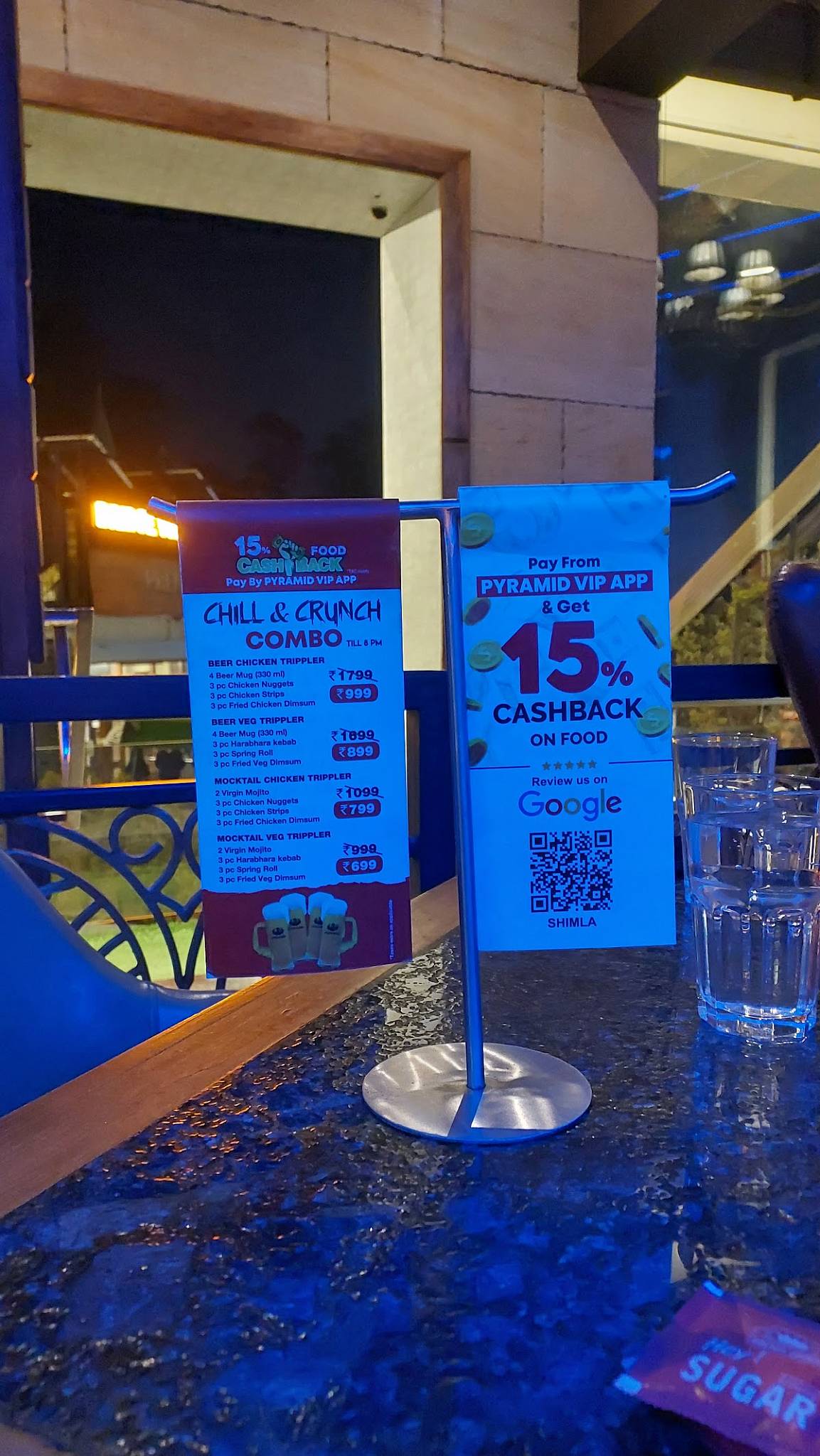 Pyramid Shimla Cafe Lounge Bar Microbrewery Nightclub Restaurant menu