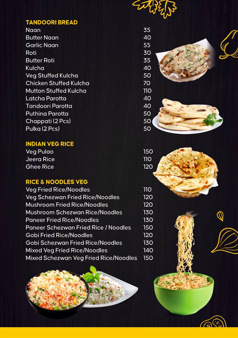 QT KITCHEN menu