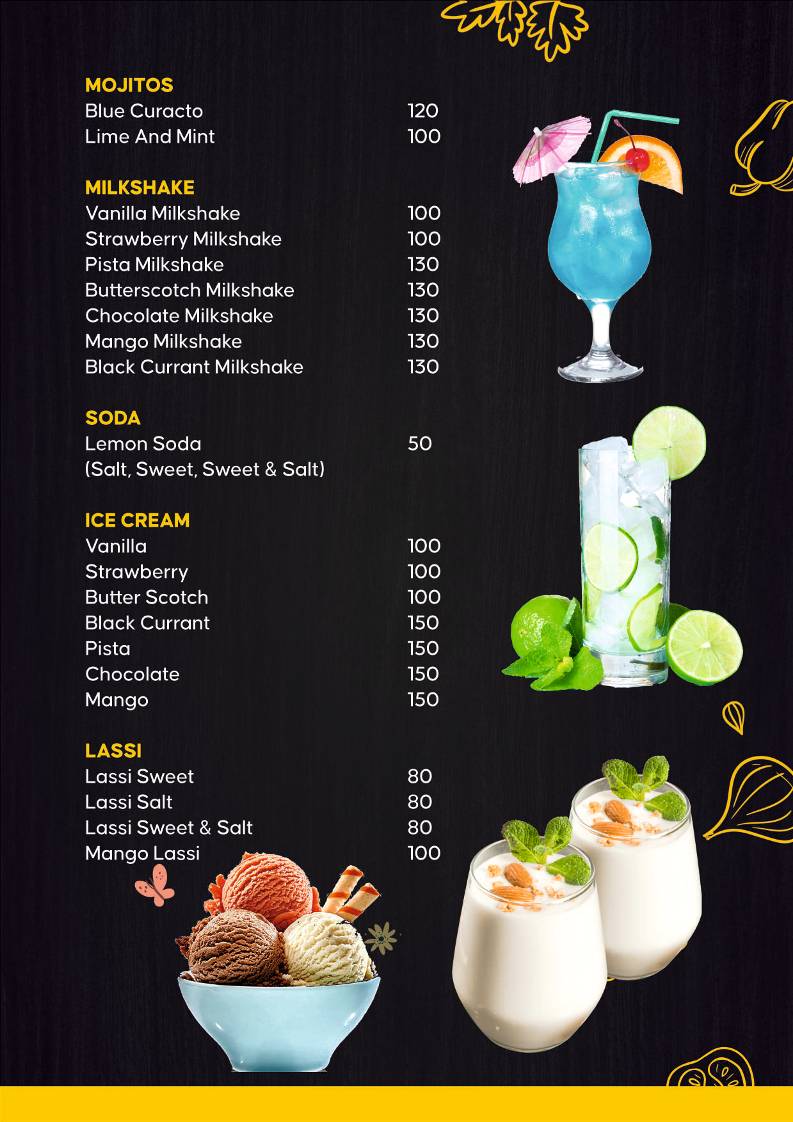 QT KITCHEN menu