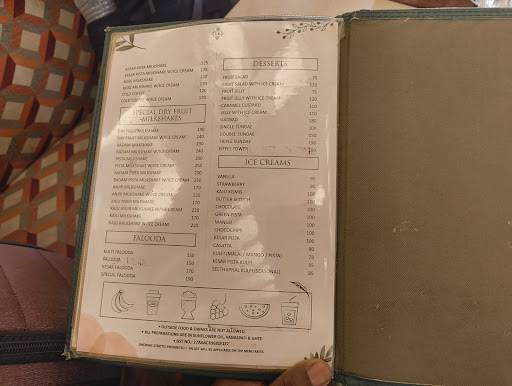 RamKrishna Restaurant menu