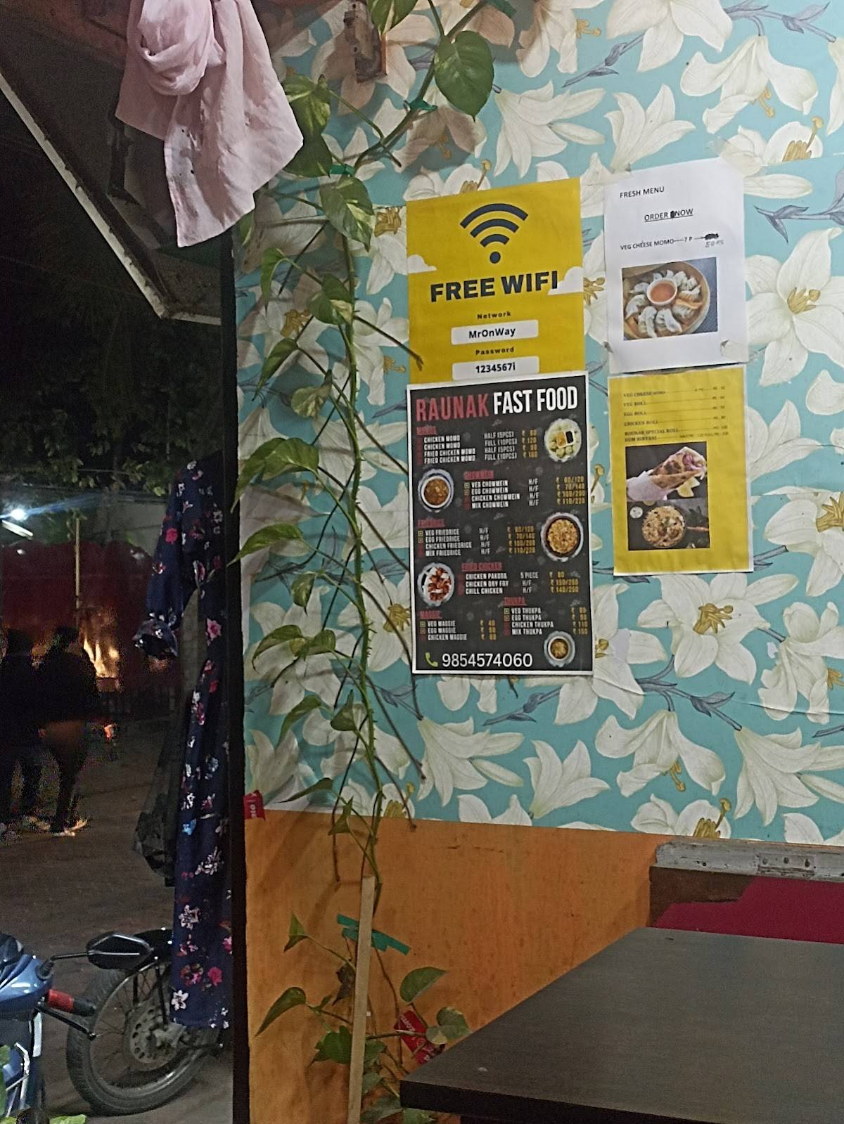 Raunak Fast Food menu