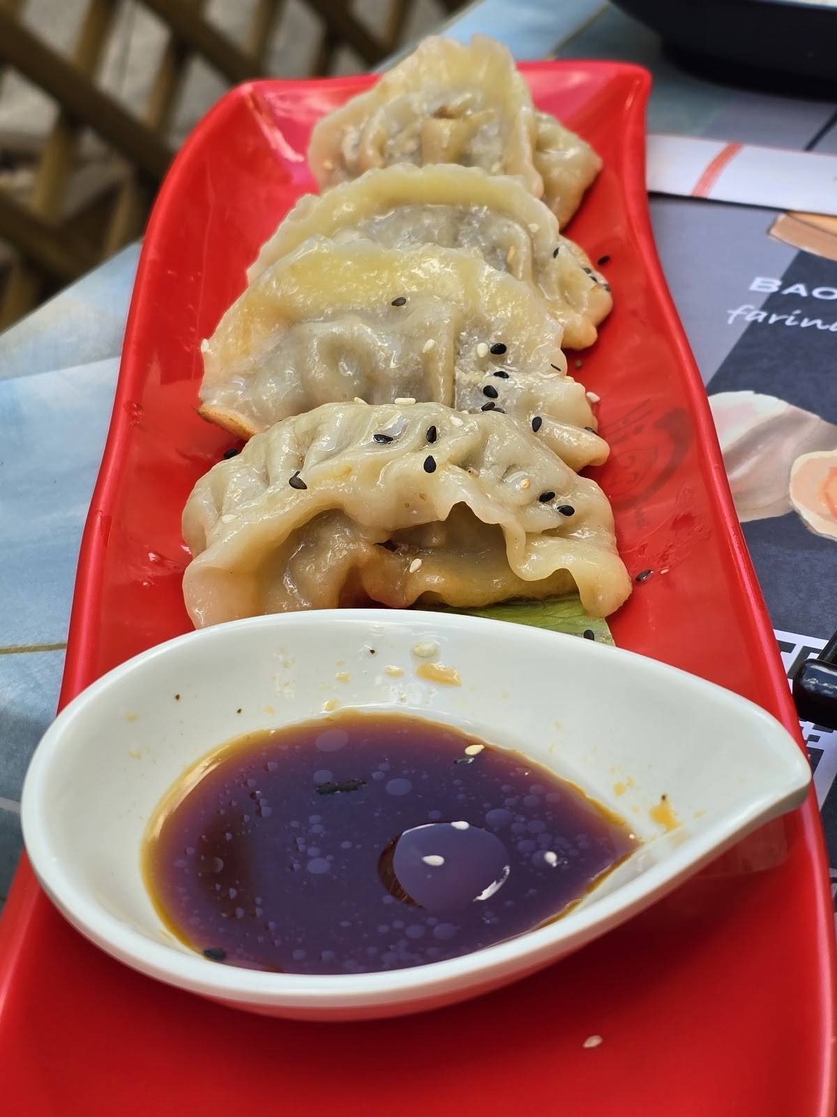 Menu di Ravioleria Baozi 