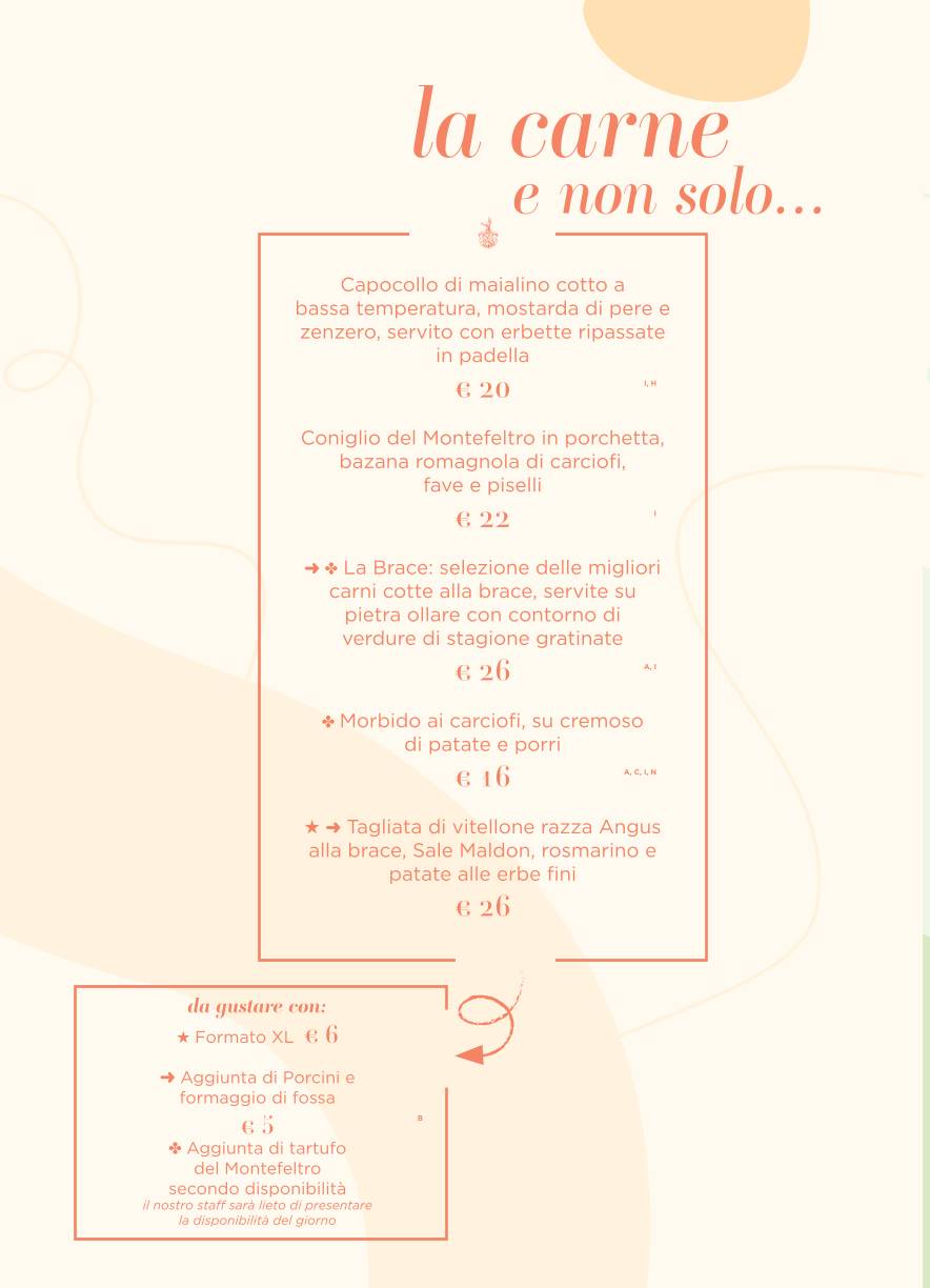 Menu di Al Mastin Vecchio 