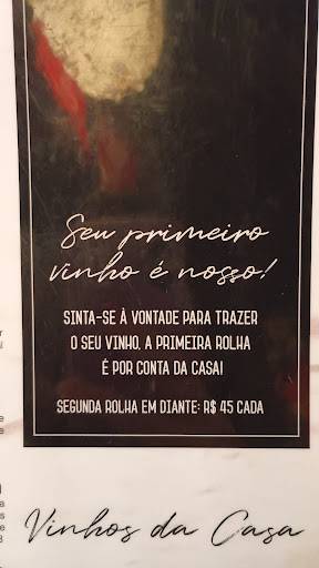 Azougue Parrilla cardápio