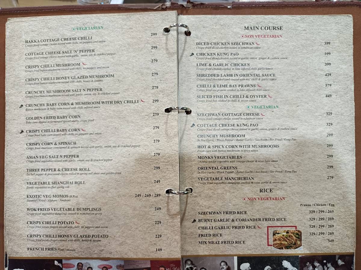 Menu at B&B - Café & Restaurant, Nirjuli
