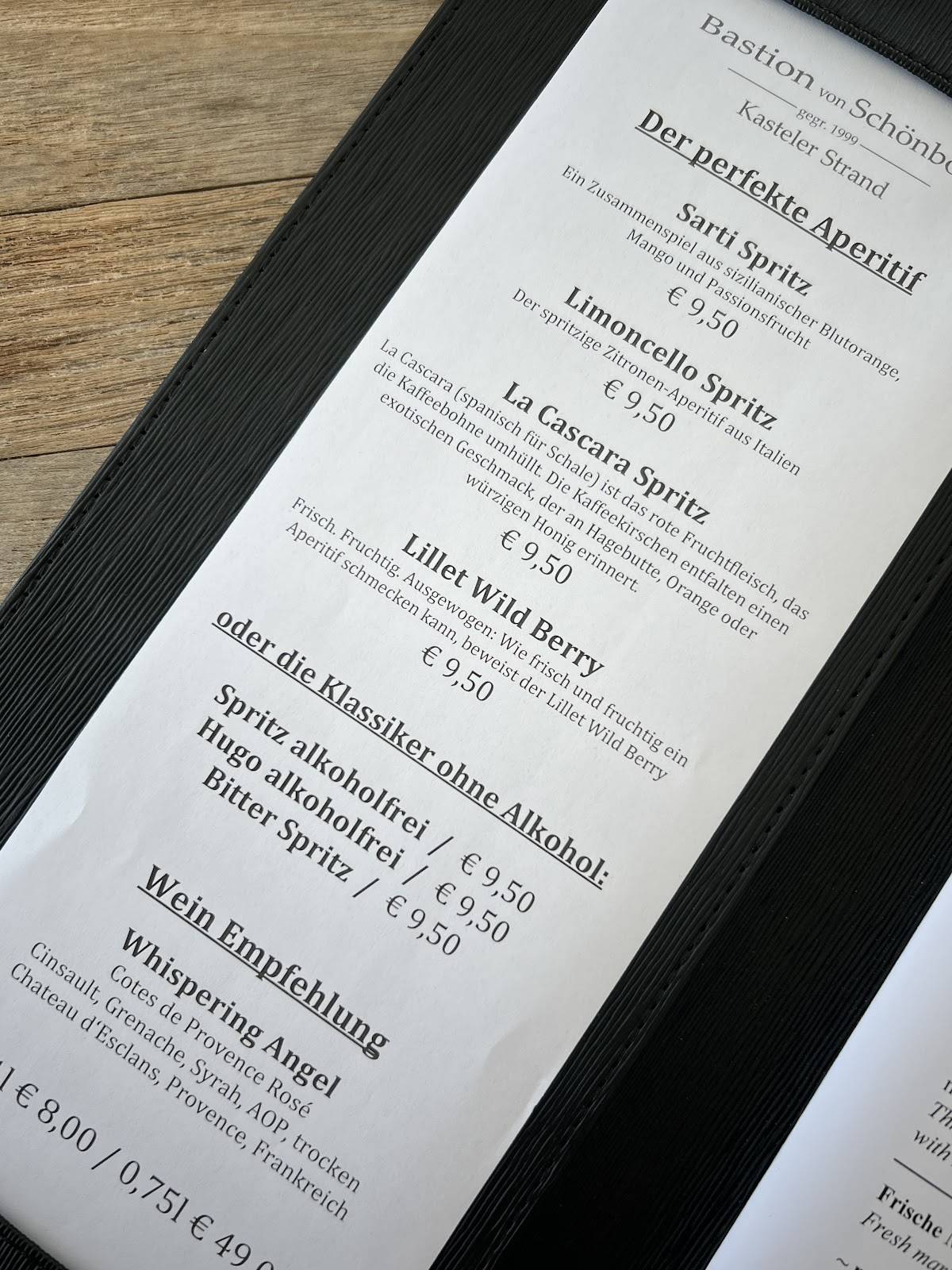 Oggettando Menüset 12 Stück – A4 Mit Doppeleinlage, Personalisierbar, Lederoptik, Farbe Taupe, Für Restaurants & Bars