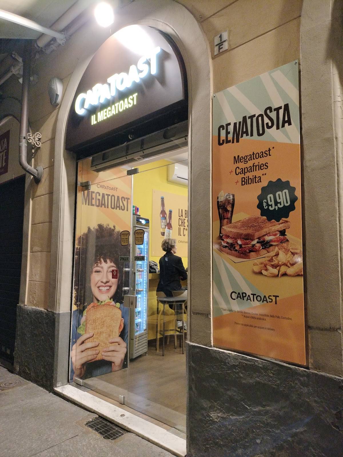 Menu di Capatoast - Torino Rattazzi 