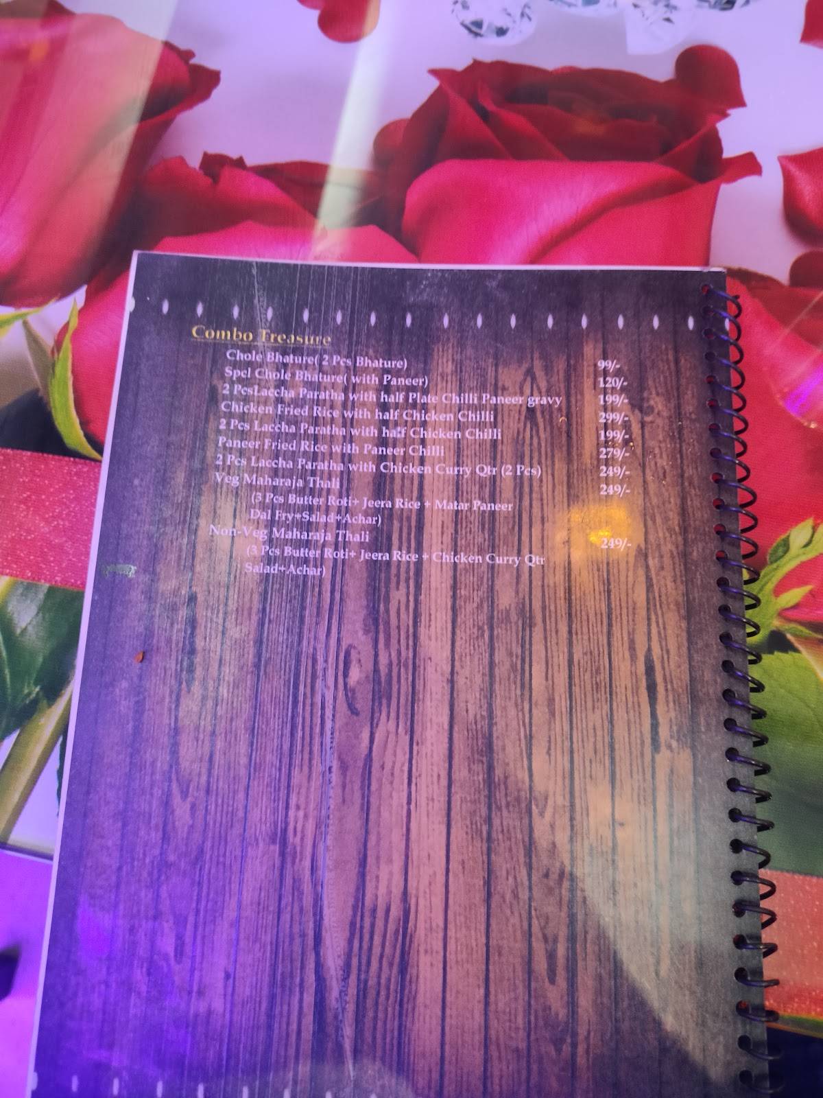 Chilli Paradise Restro Cafe menu