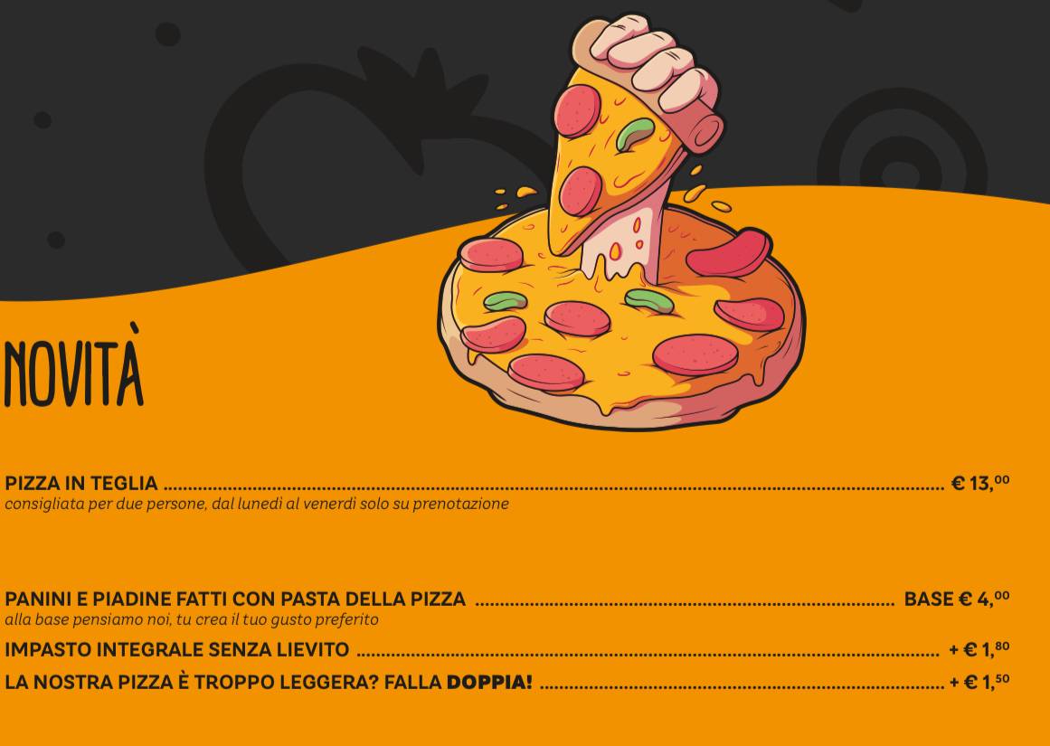 Menu di Doppio Zero Chioggia 