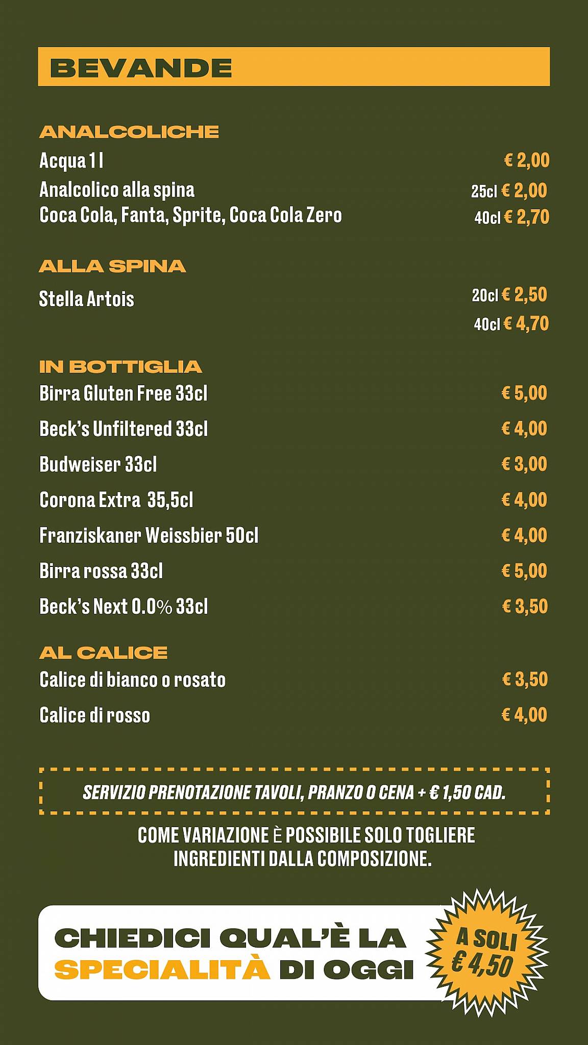Menu di Fusi 