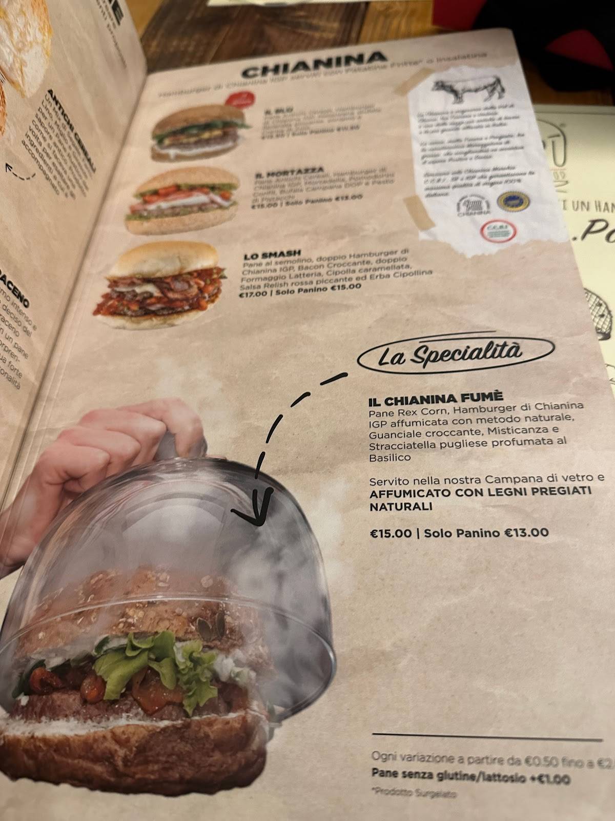 Menu di Hambù 