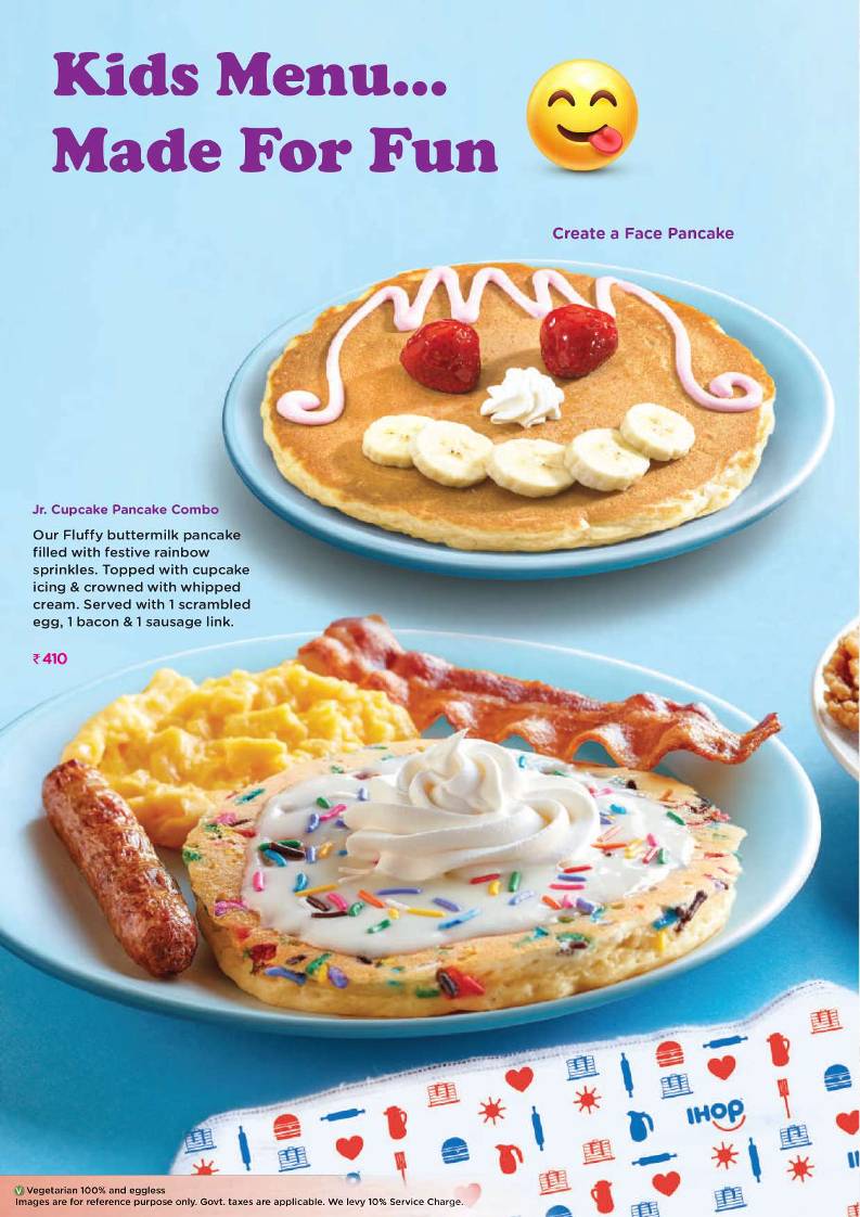 IHOP - American Family Restaurant menu