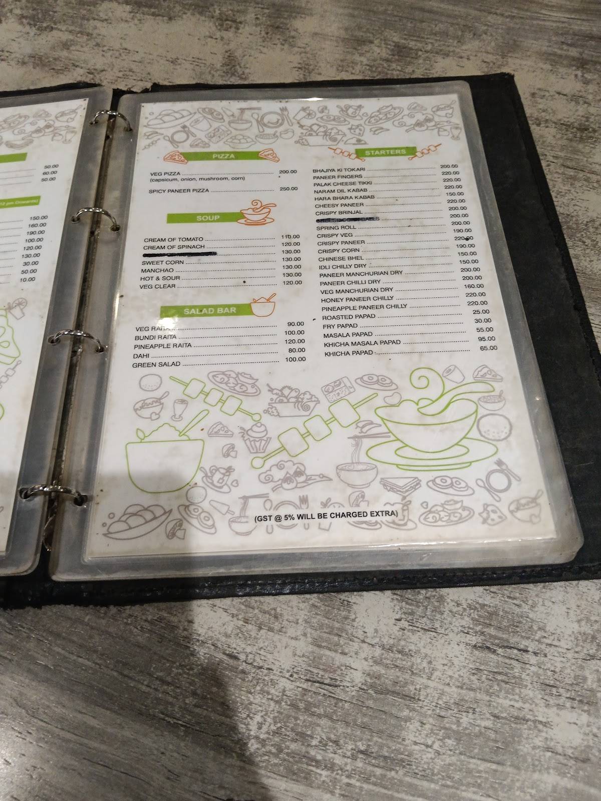 Jeevan Restaurant menu