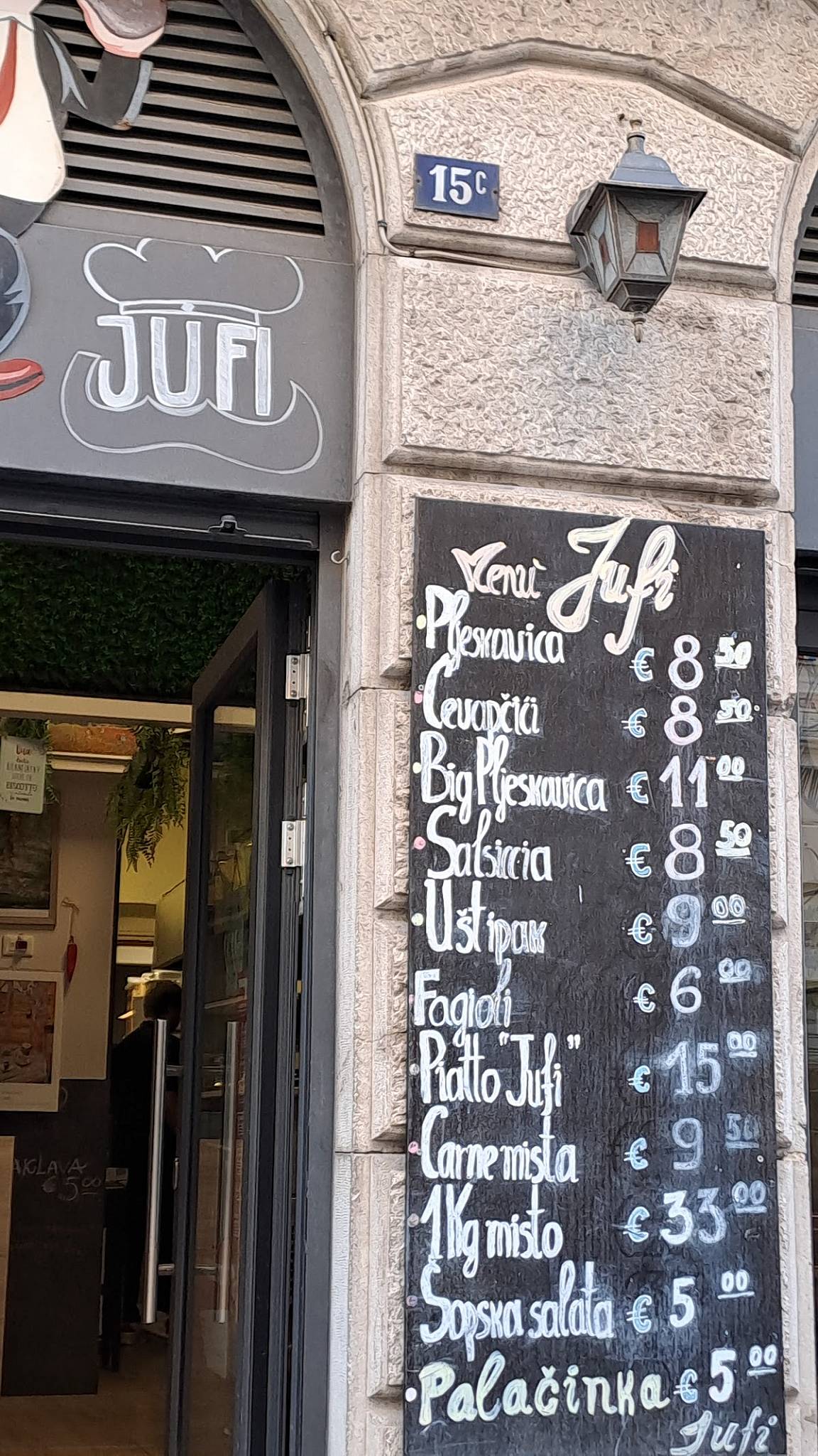 Menu di Jufi 