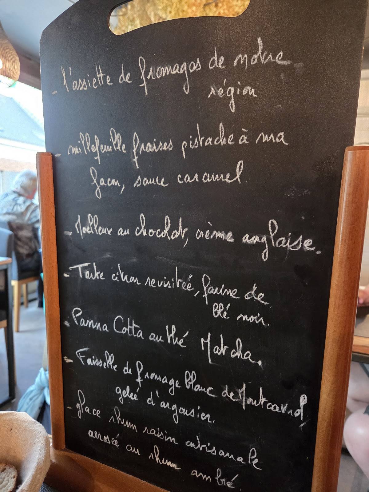 Menu au Le Carré Gourmand restaurant, Le Crotoy