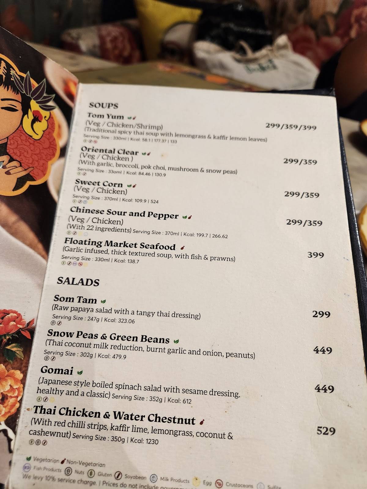 Mamagoto menu