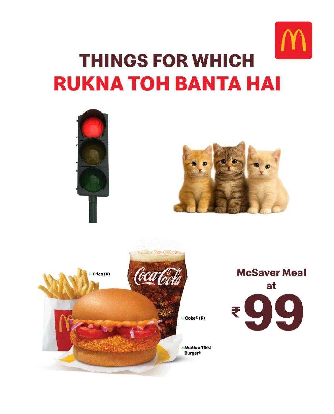 McDonald's menu