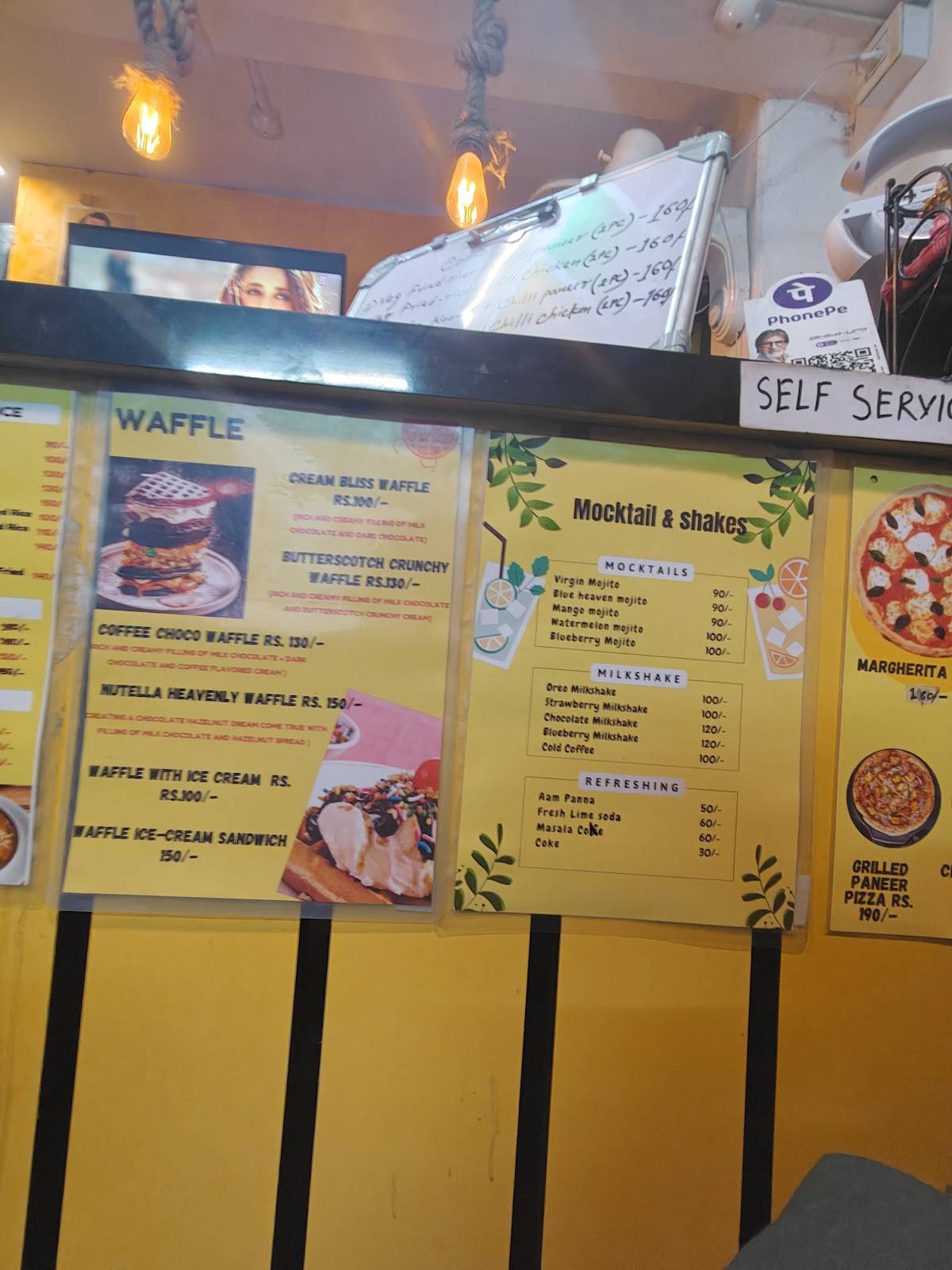 Nomfry Cafe menu