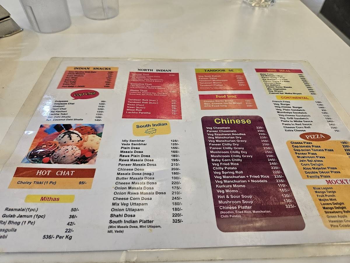 PRAMOD LADDU BHANDAR menu
