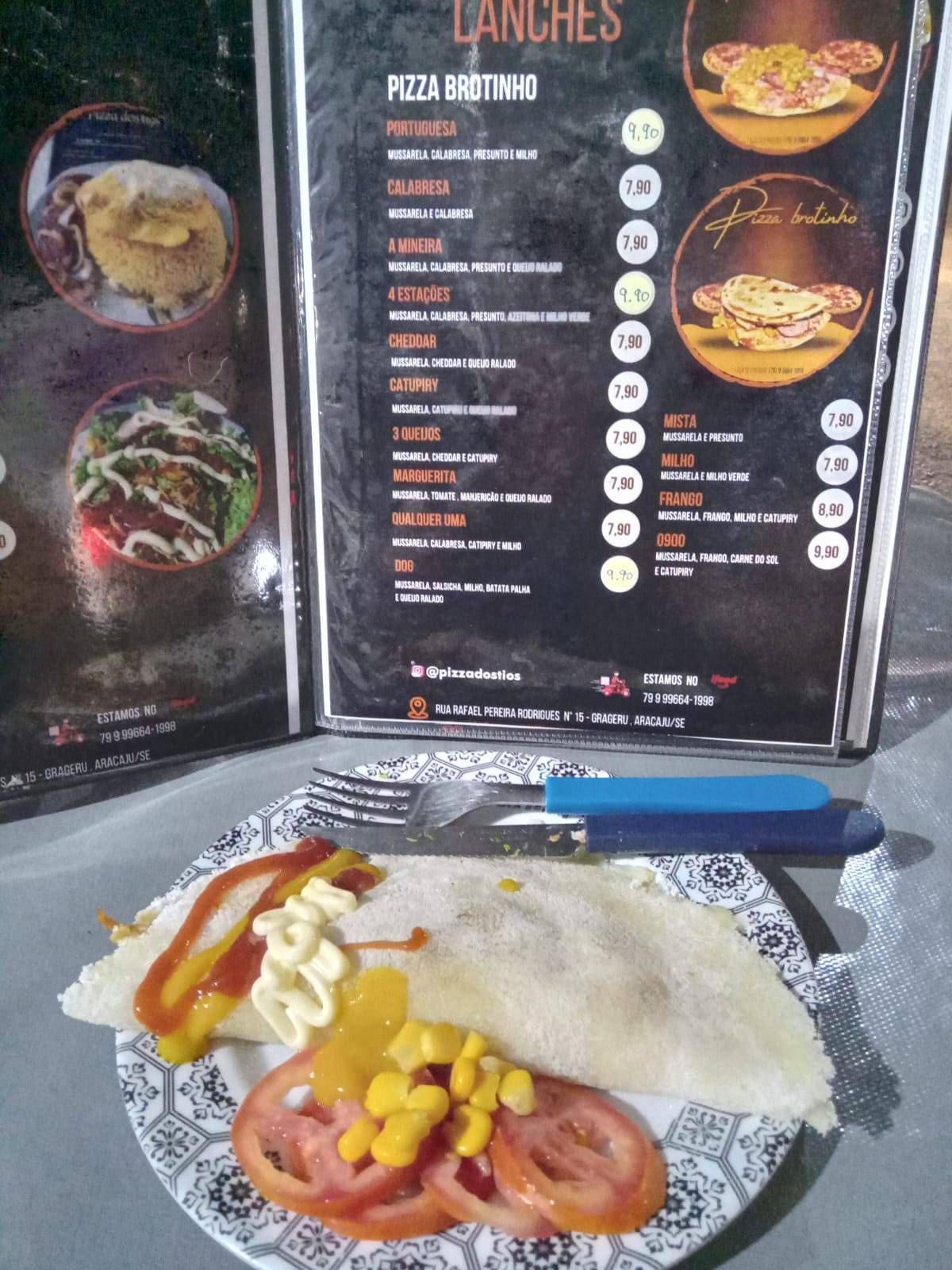 Pizza Do Tio cardápio