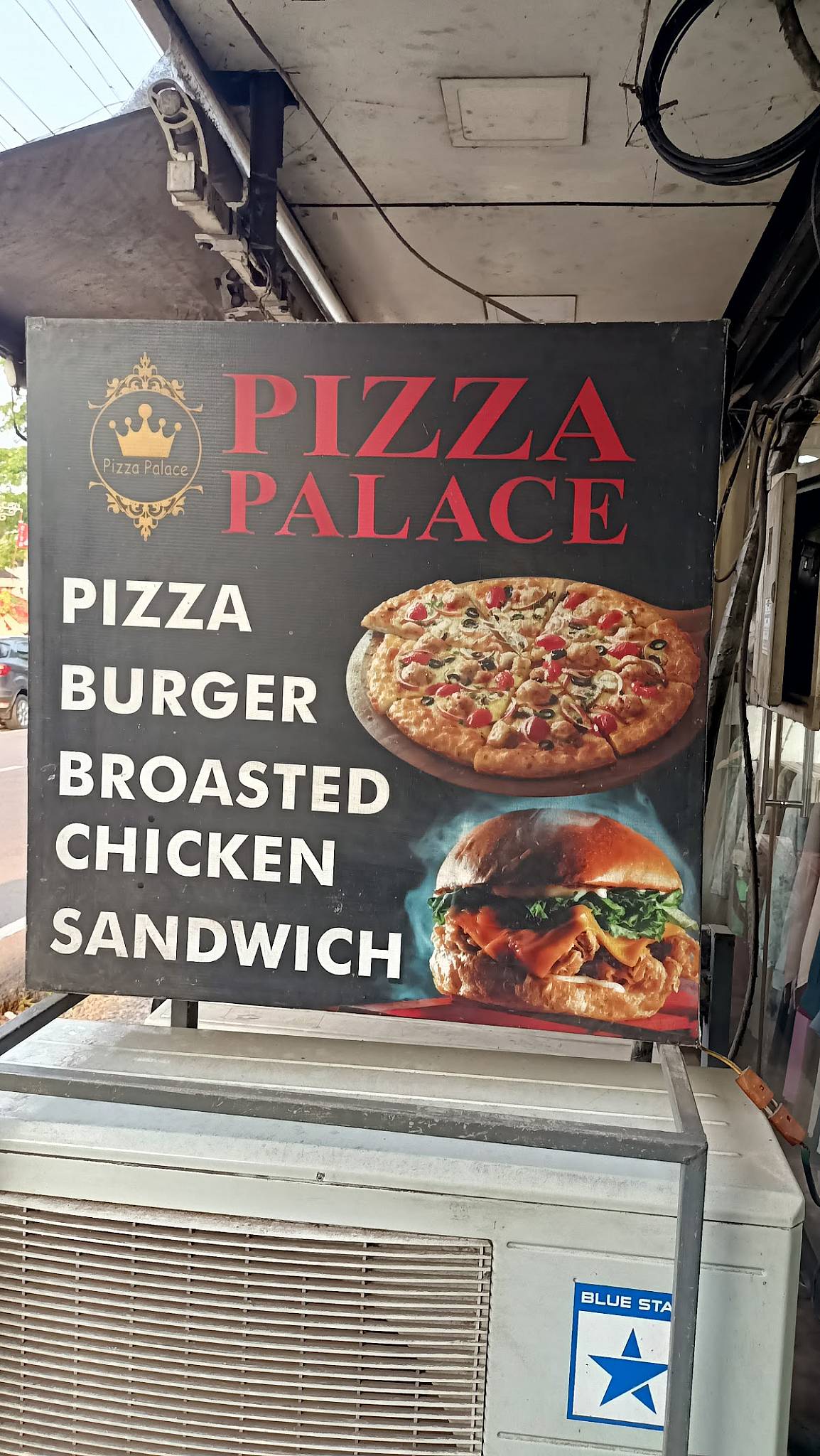 Pizza Palace menu