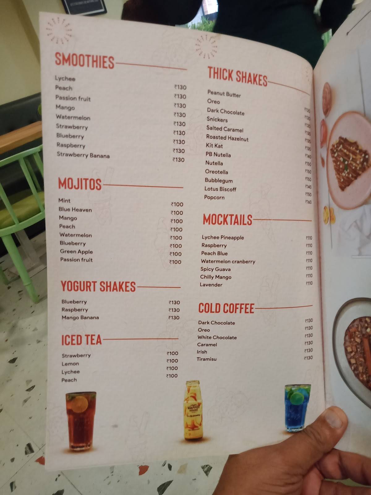 RAK Kannur menu