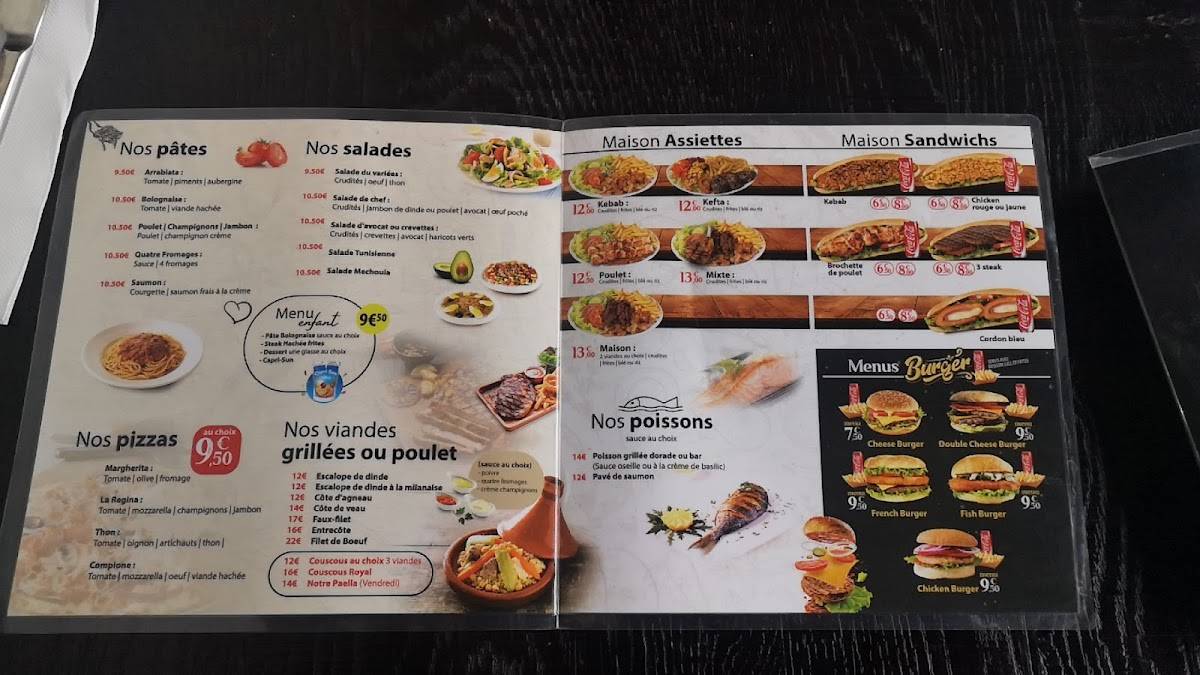 Menu au Restaurant Rosa Parks, Paris