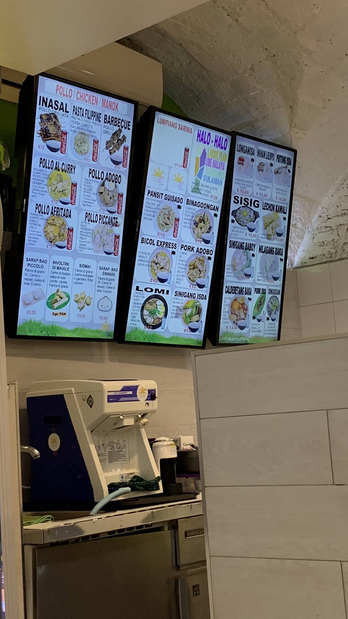 Menu di Sarap Filipino Restaurant 