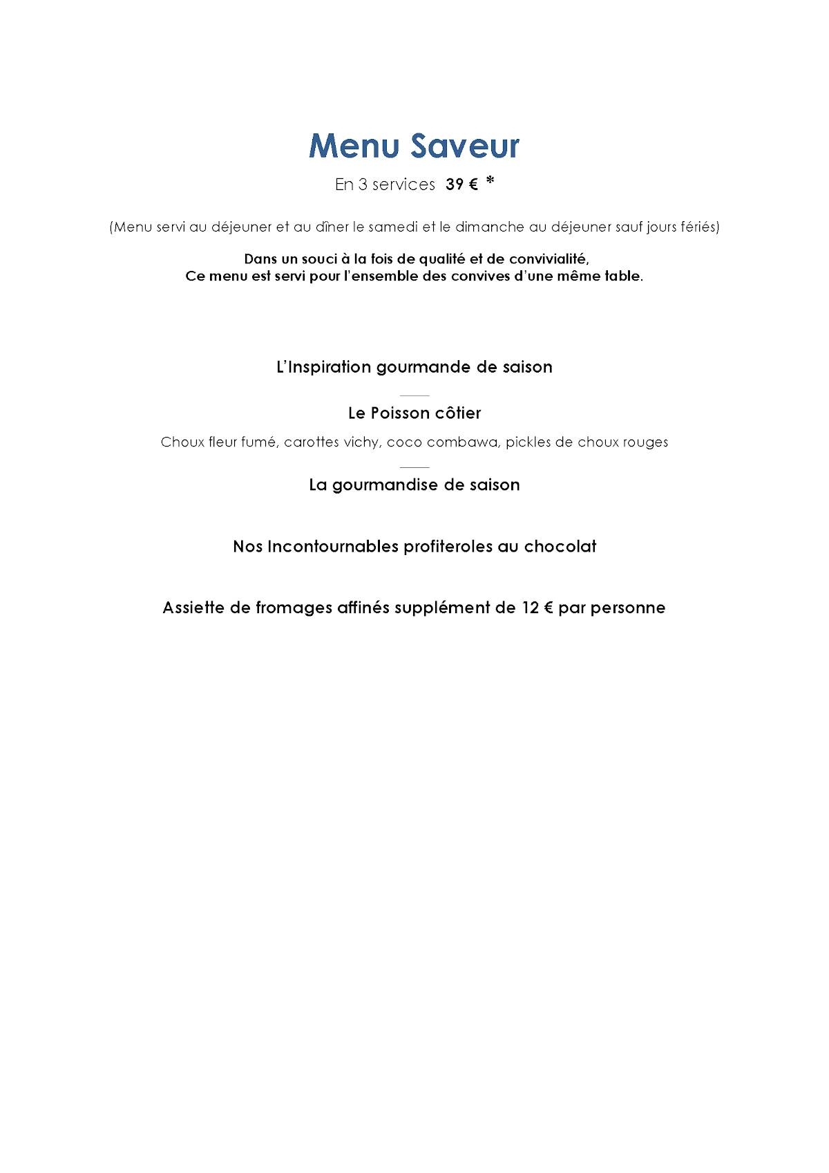 Menu de Ti-Coz