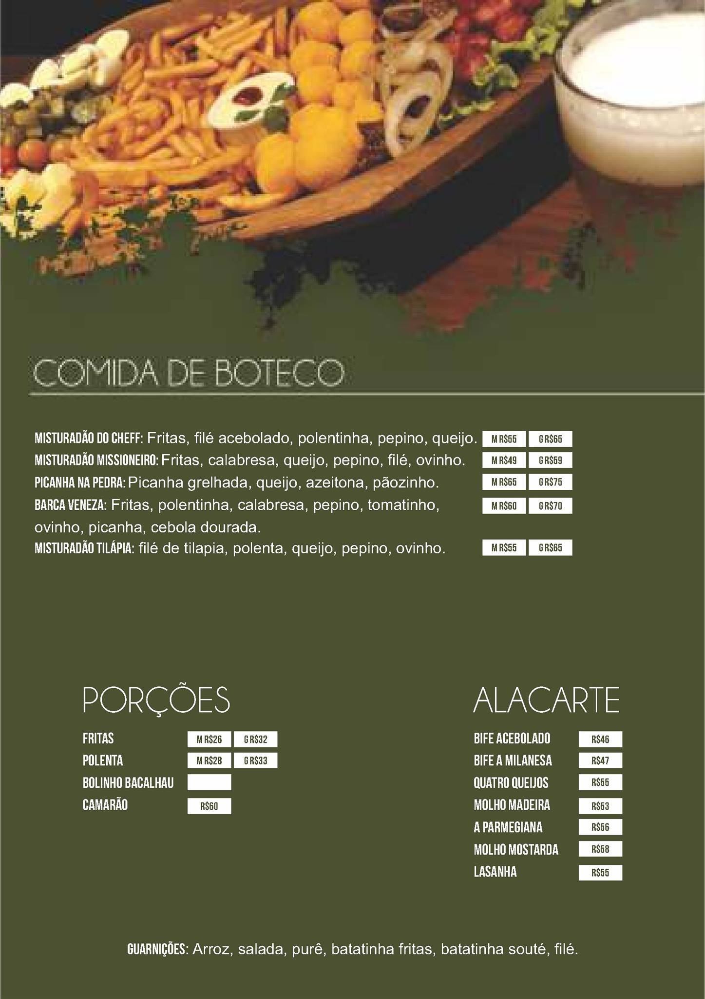 Veneza Restaurante e Pizzaria cardápio