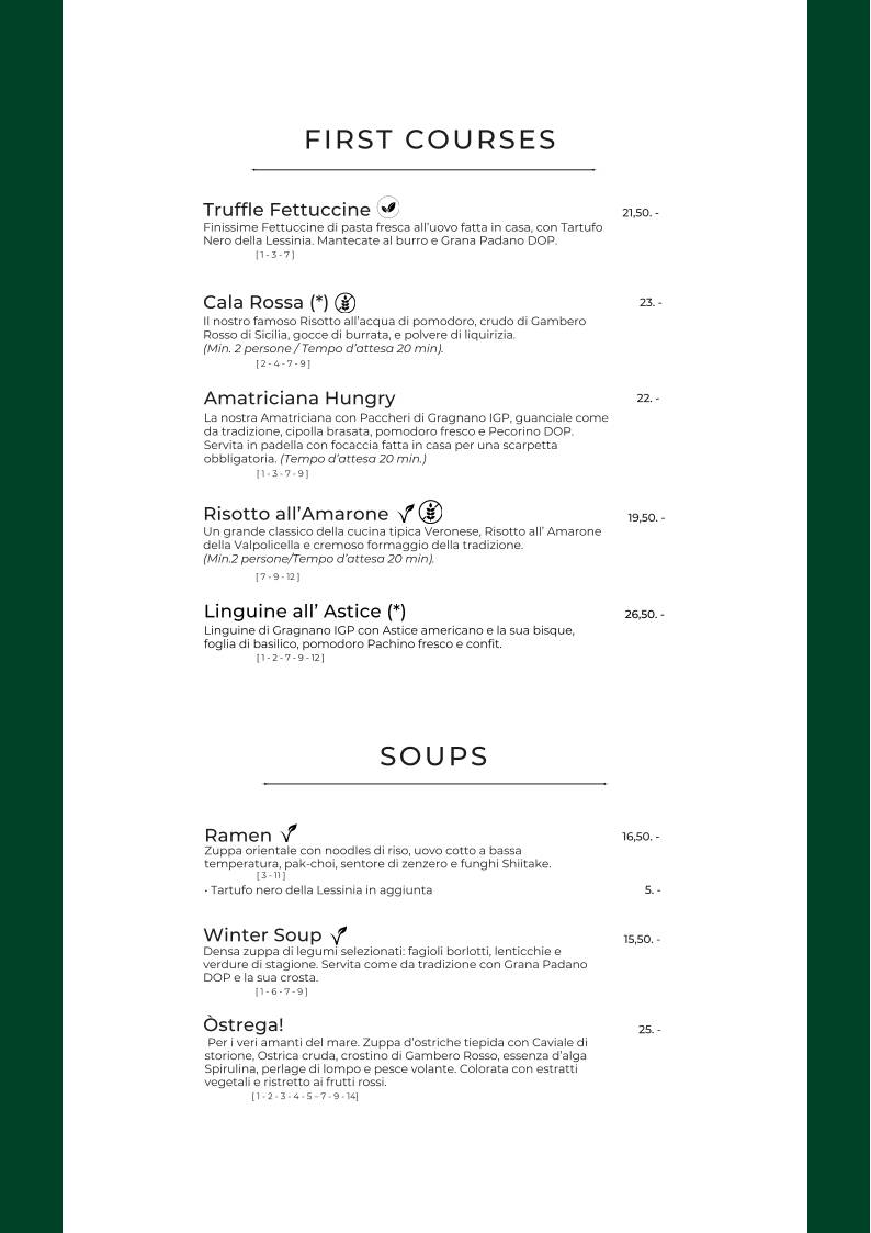 Menu di Yard Restaurant 