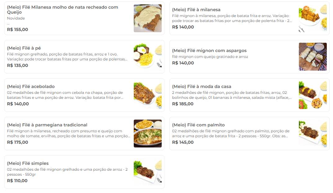 Restaurante Fontana Bom Fim Porto Alegre cardápio