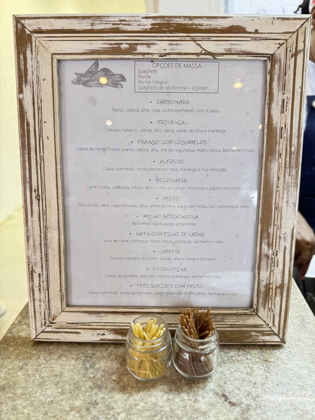 Restaurante Garoupa cardápio