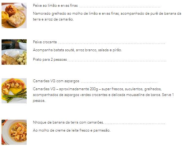 Restaurante Gisele Gastronomia Brasileira Peixes e Frutos do Mar Delivery cardápio