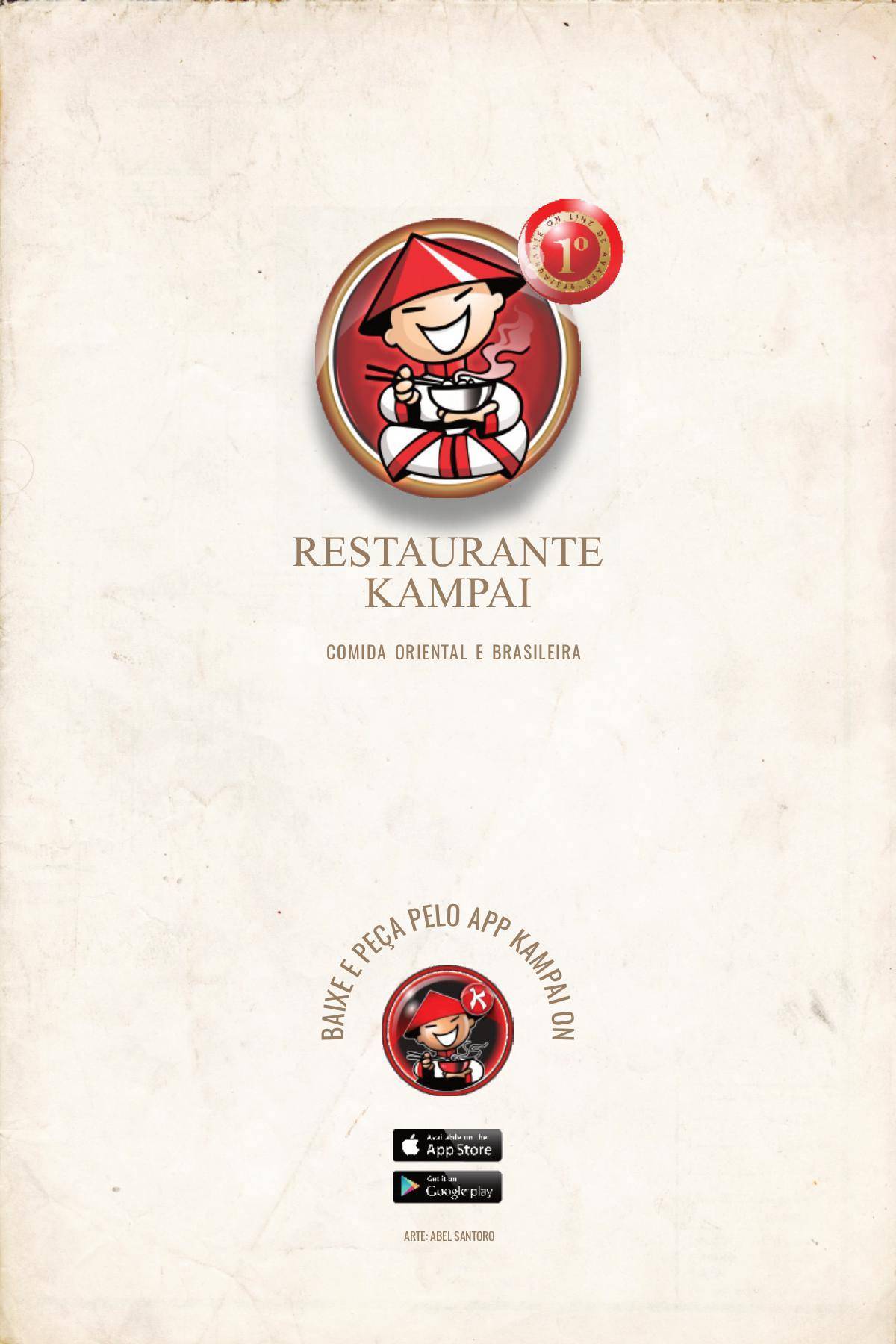 Kampai cardápio