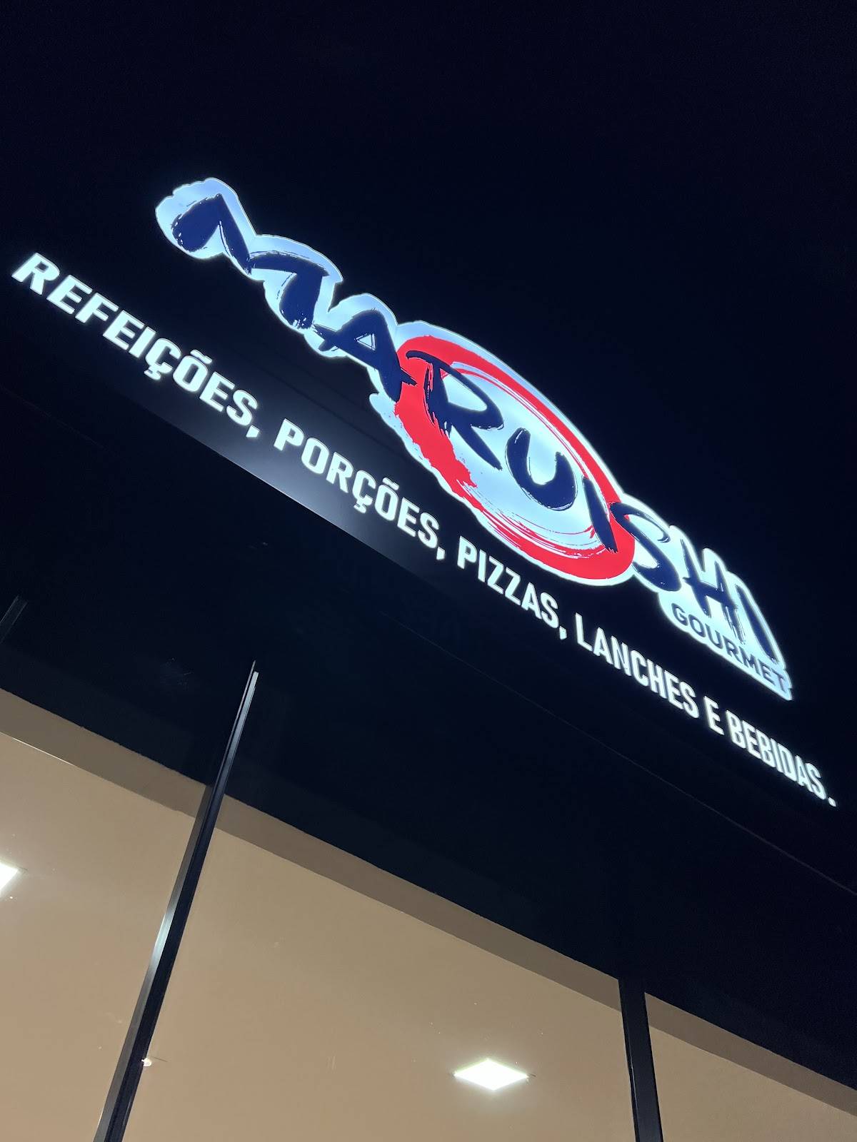 Restaurante, Lanchonete e pizzaria Maruishi cardápio