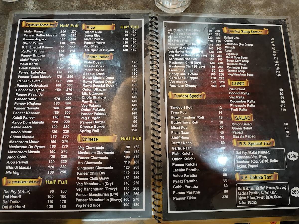 Riddhi Siddhi Dhaba & Family Restaurant menu