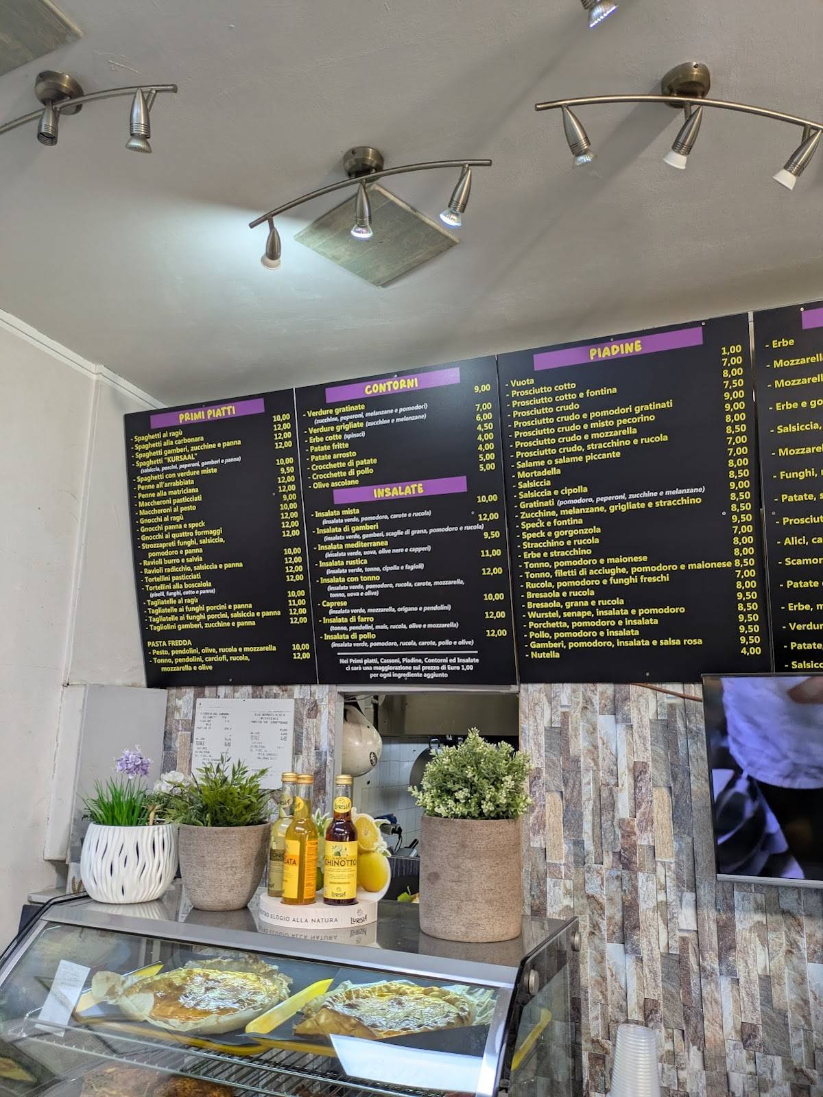Menu di Del Kursaal 