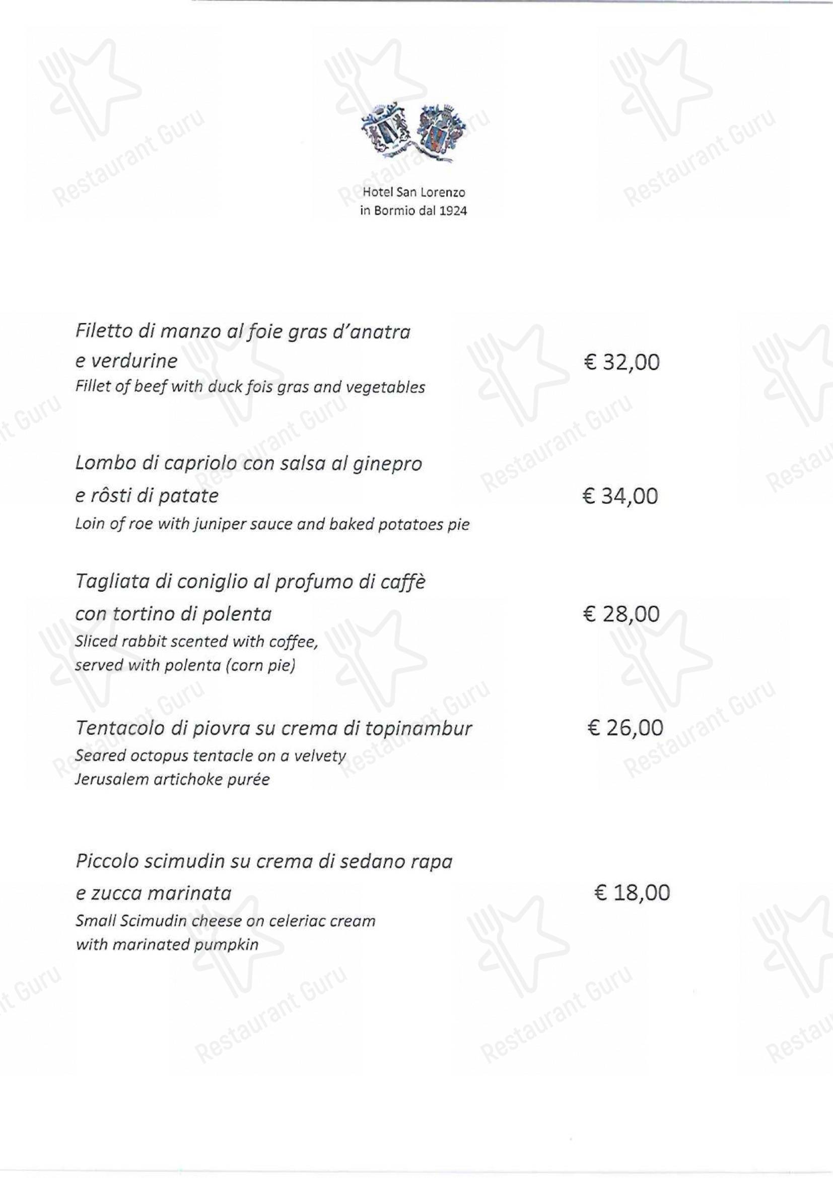 Menu di Ristorante Da Riccardo - Menu