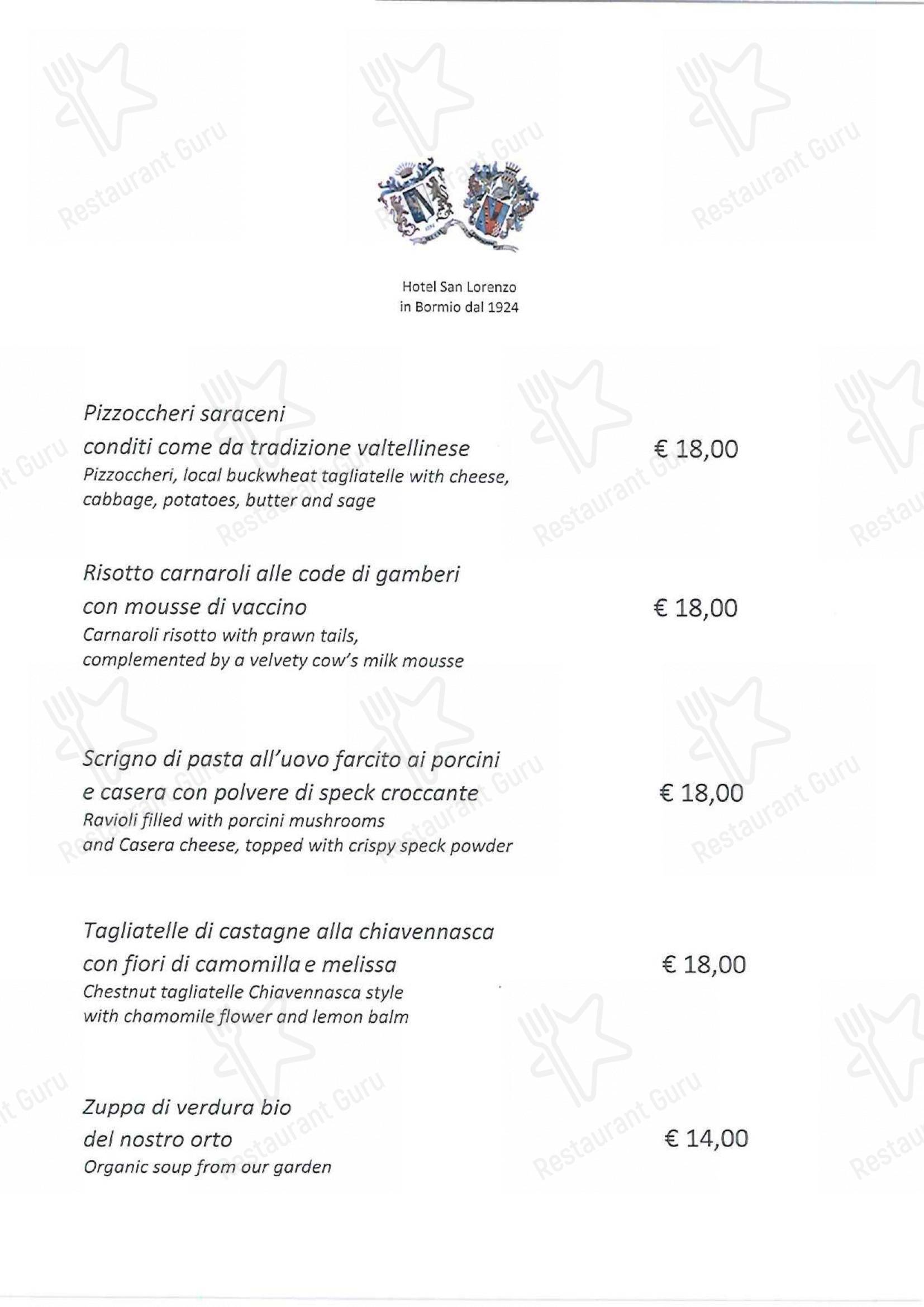 Menu per Ristorante Da Riccardo ristorante