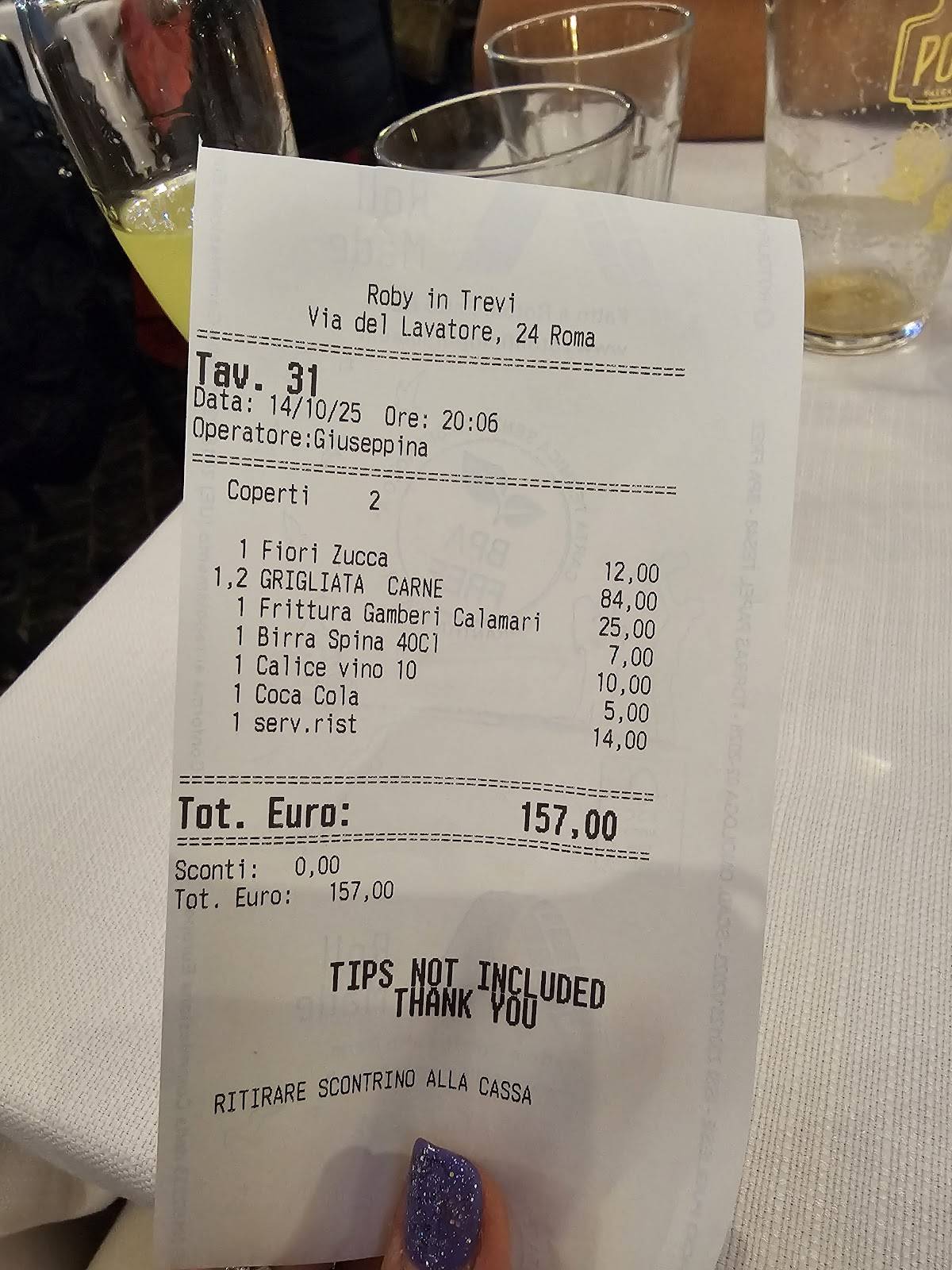 Menu di Ristorante Il Barone 