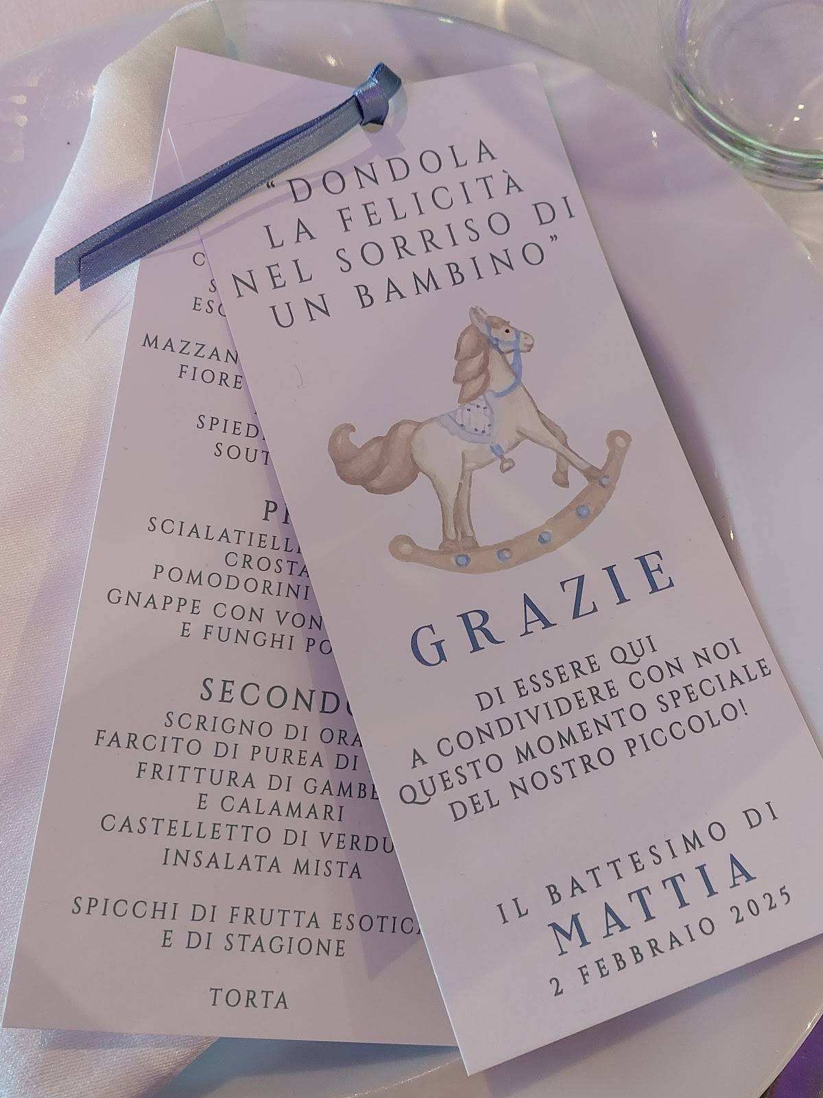 Menu di Le Cese 