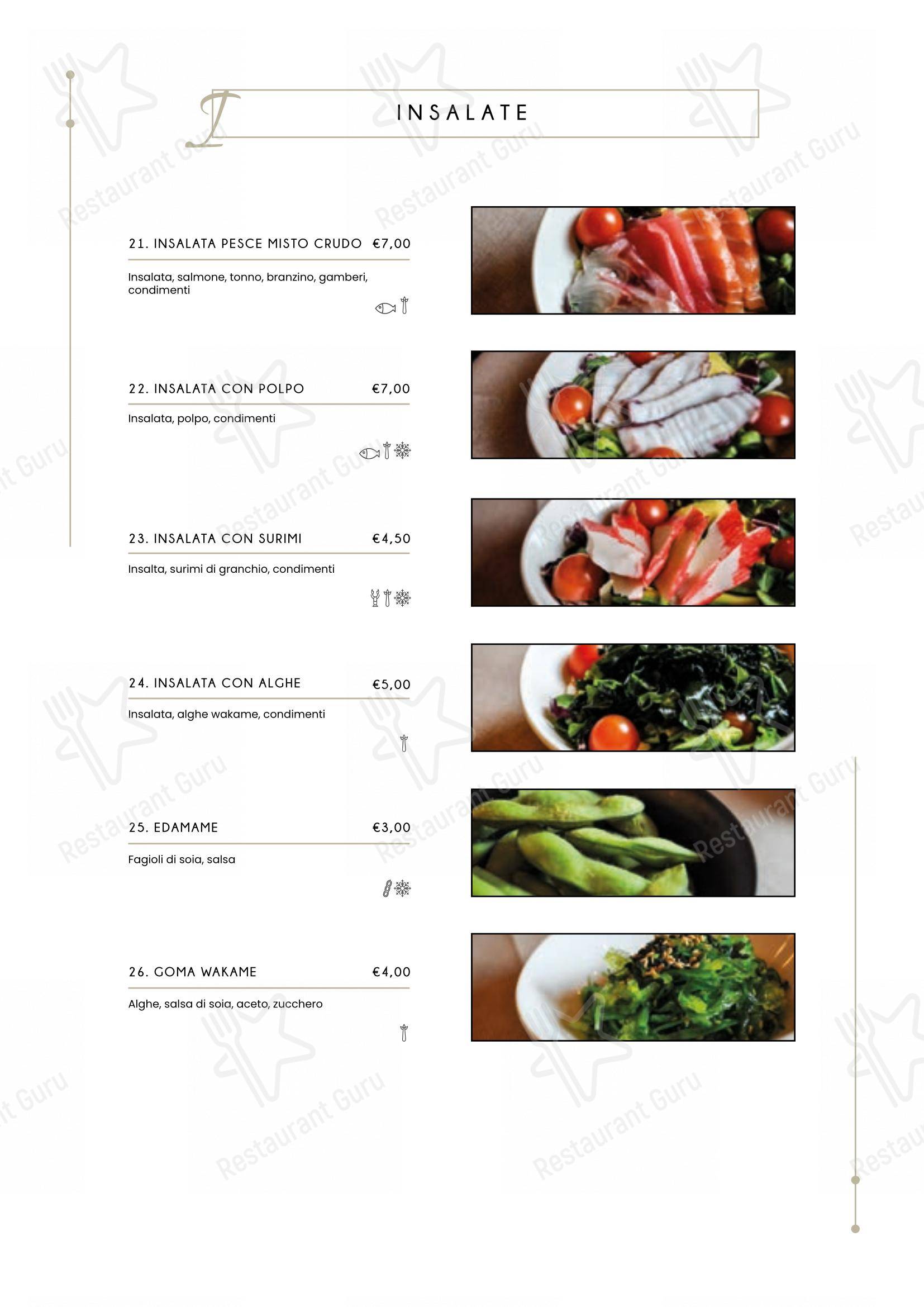 Ristorante Miyako in Bologna - Menu