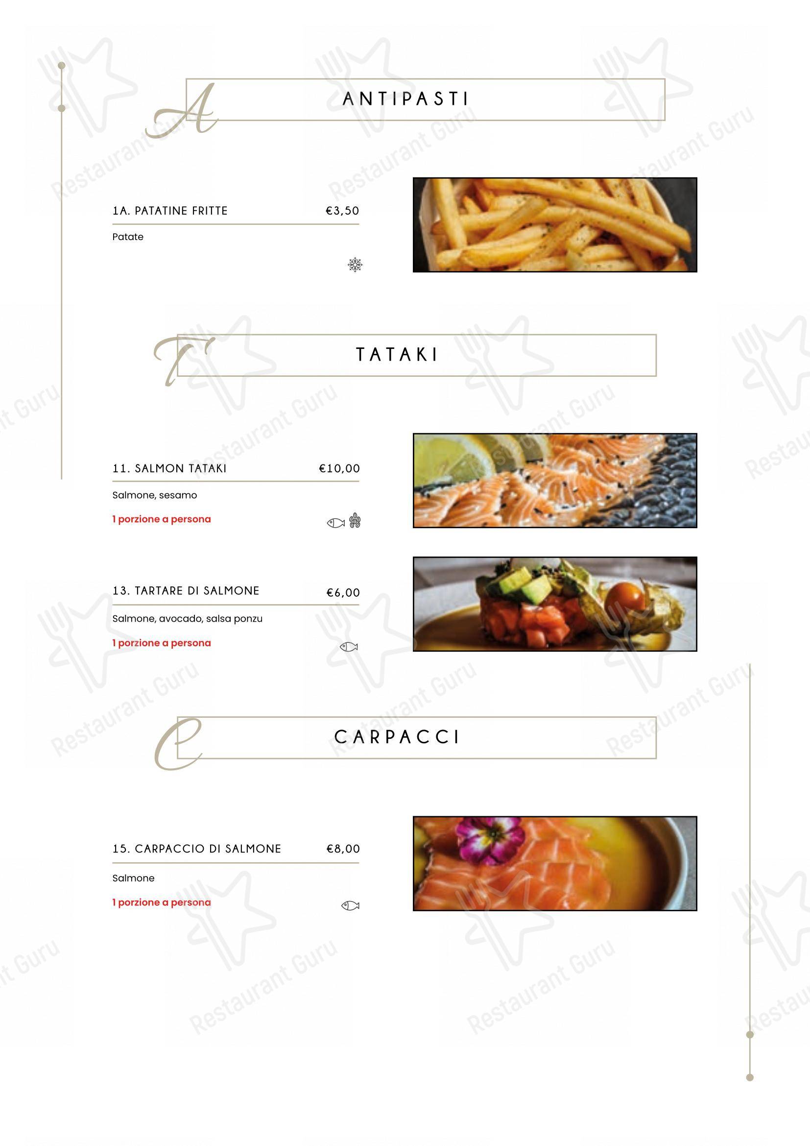 Menu bar per Ristorante Miyako in Bologna