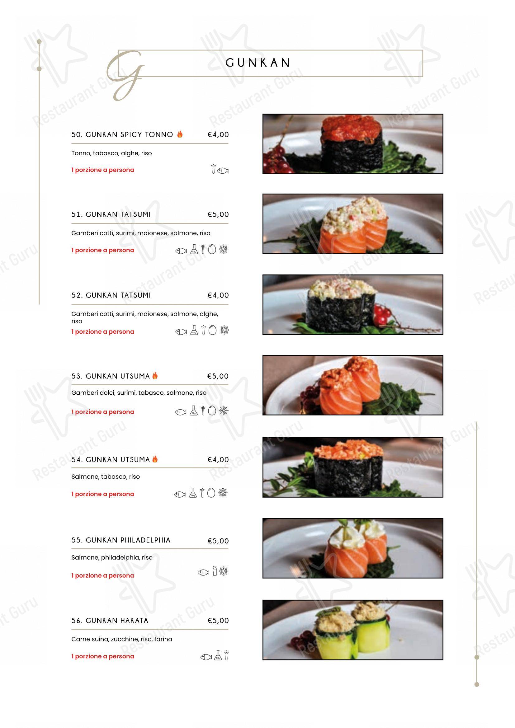 Ristorante Miyako in Bologna - Menu