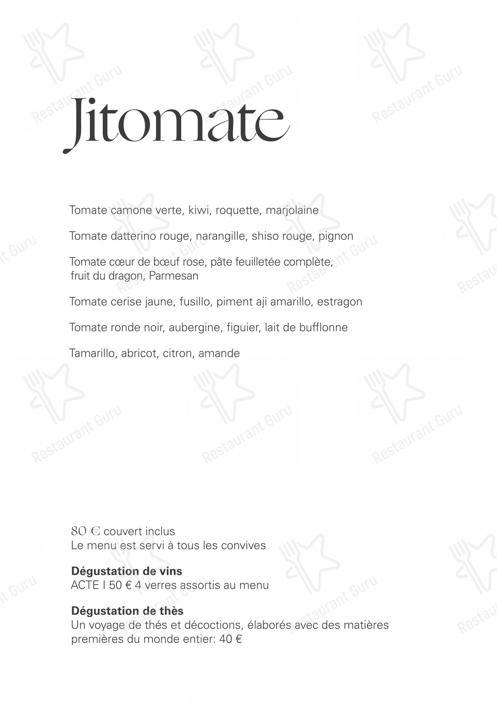 Menu di Ristorante Opera - Takeaway Menu