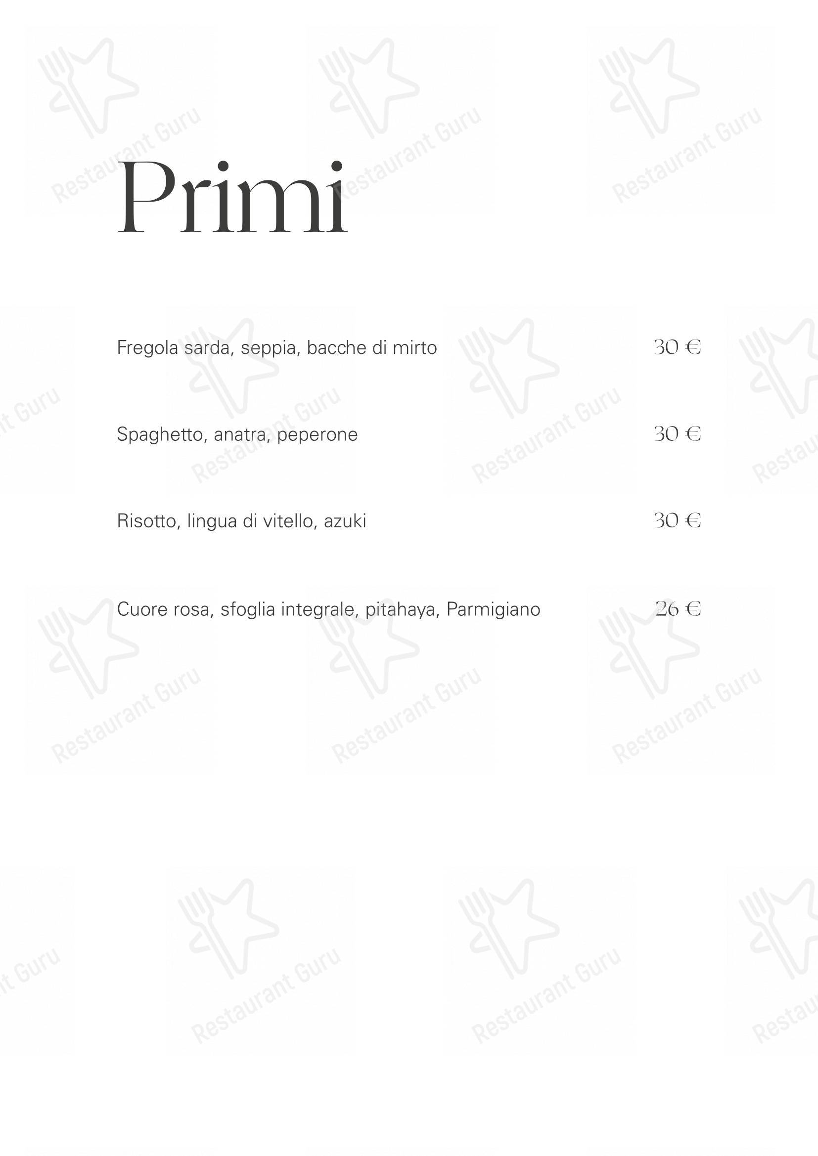 Ristorante Opera in Torino - Dinner Menu