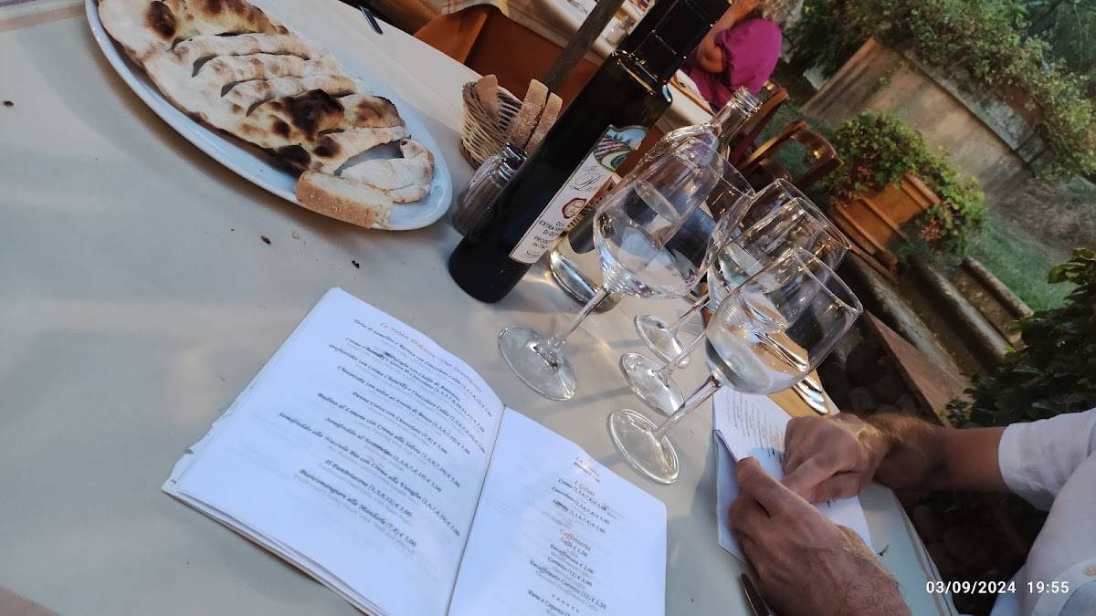 Menu di Ristorante Osteria Del Vecchio Olivo 